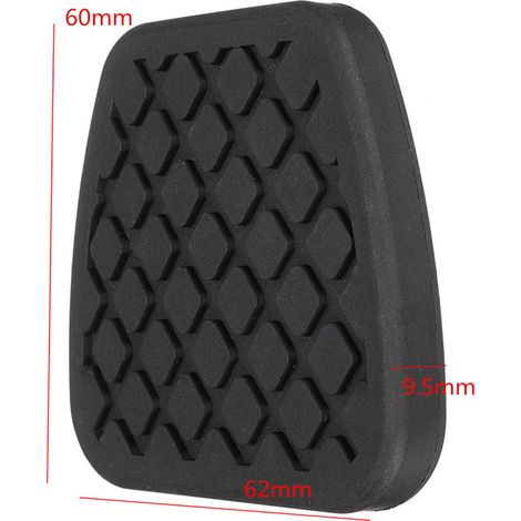 Lot de 2 couvre-pédales de frein en caoutchouc antidérapants pour Acura (1/4)