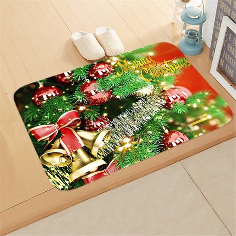 Tapis De Porte - Tapis Absorbant Rectangulaire 40x60 Cm En Polyester - Pour Entrée Couloir Cuisine Salon - 1 Pièce (1/2)