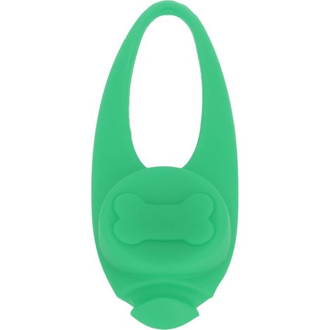 LED-Sicherheitslichtanhänger für Haustiere, Hundehalsband, Silikonclip, Licht für nächtliche Spaziergänge (grün) (1/5)