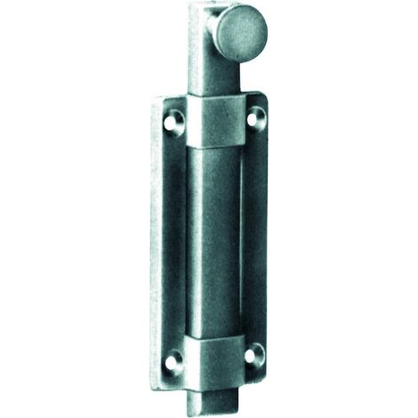 Vachette – Verrou à coulisse 987 avec gâche – Acier zingué – Hauteur 270 mm – Pour portes sécurisées – 13402000 (1/4)