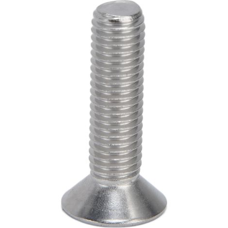 M10x50 Sechskant-Senkkopfschrauben, 30er-Packung, A2 Edelstahl 10mm, Hohlschrauben mit Innensechskant für hochbelastbare industrielle Befestigungen. (1/5)