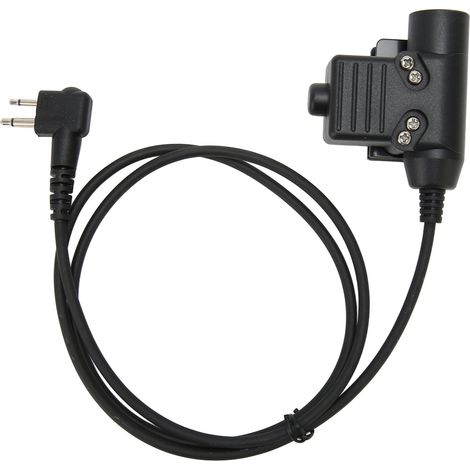 Adaptateur de Microphone PTT, connecteur de talkie-walkie en PU adapté au GP88 GP300 GP3688 DEP450 EP450 (1/5)