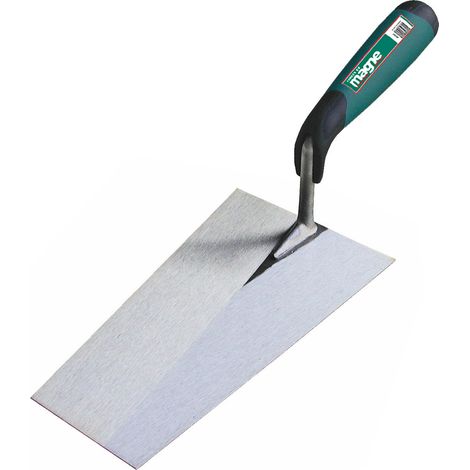 TRUELLE CARREE 18CM EN ACIER AVEC MANCHE ERGONOMIQUE FORGES DE MAGNE - 370218