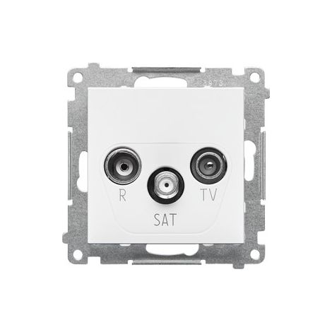 Presa antenna R-TV-SAT, passante, 7 dB (modulo). 1 ingresso: 5 MHz÷2,4 GHz