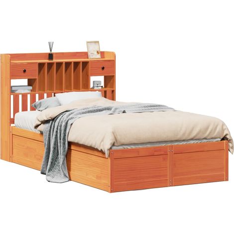 Maison Exclusive - Estructura de cama sin colchón madera maciza m