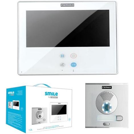 Kit 1 linea Smile color 7" Monitor TFT manos libres (1/4)