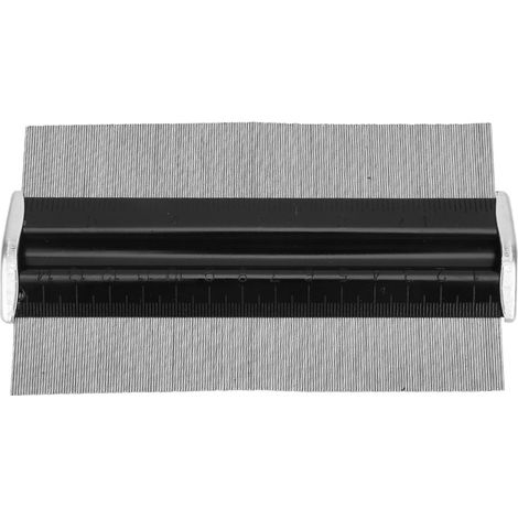 Dispositif de copie de profil en acier inoxydable de type aiguille de 6 pouces, en millimètres (M/Mil), pour mesure d'angle. (1/5)