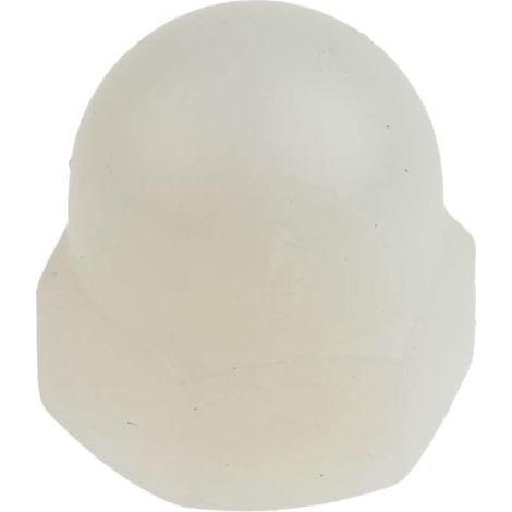 Ecrou borgne M8 RS PRO, en Nylon ( Prix pour Sachet de 50 )