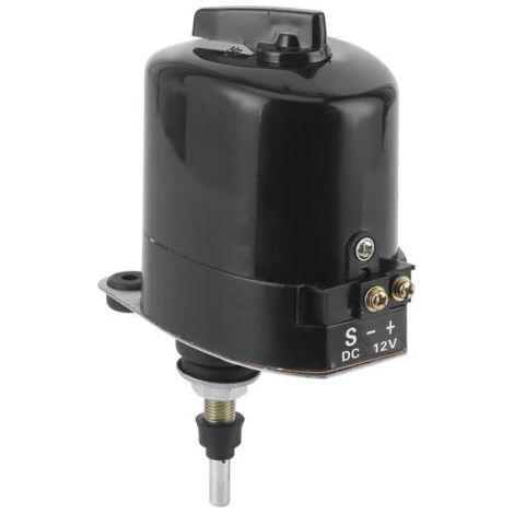 12 V windshield wiper motor - Compatible with Jeep Willys tractor - ABS and iron material - Simple installation for optimal visibility (1/5)