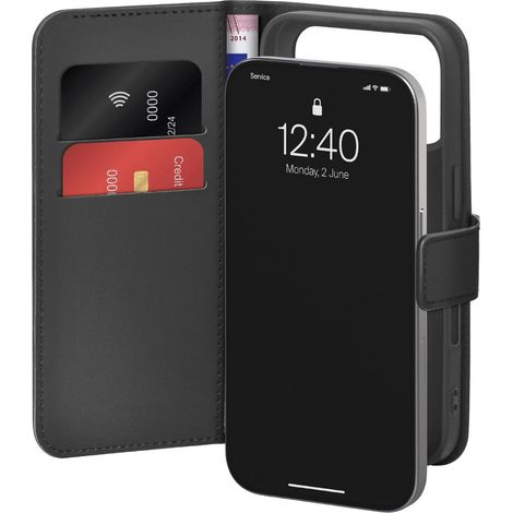 SBS Wallet Stand Case Handyhülle iPhone 17 Pro Max Leder