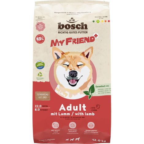 Bosch My Friend Hundetrockenfutter Adult 12 kg Lamm (1/2)
