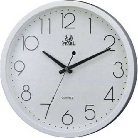 Reloj de pared blanco de 31 cm Ladydoc 07799