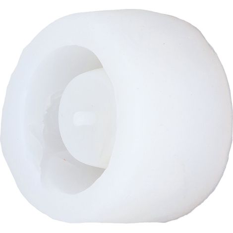 Moule en silicone rond multifonctionnel pour pots de fleurs, idéal pour la création de pots de fleurs, de plantes succulentes et de bols. Trou de drainage inclus. Référence : 50-2285-D. (1/5)