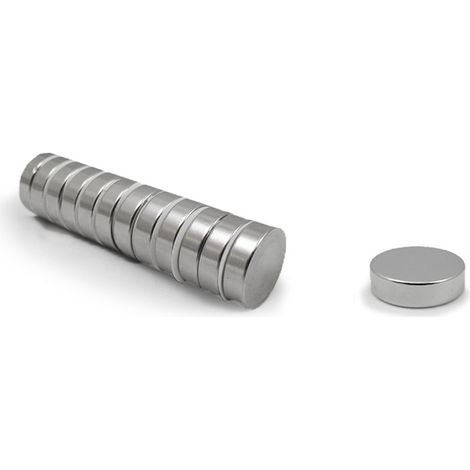 edm Magnete Neodimio Argento 4x4mm Potente N35