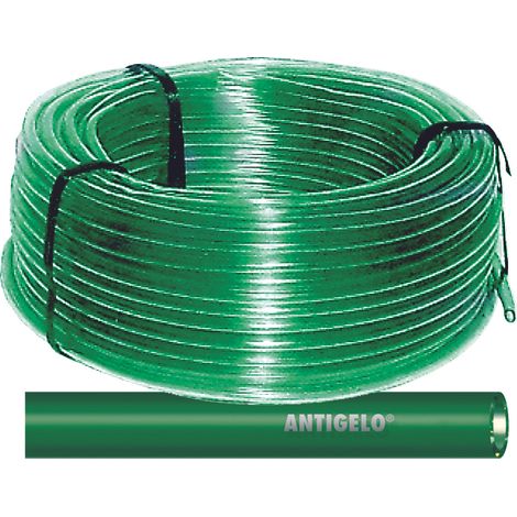 Fitt TUBO IN PVC ANTIGELO TRASPARENTE Col. Verde Ø mm. 14x19 (mt. 130) 22.00 kg