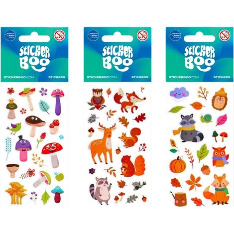 Sticker BOO Mix autunnale
