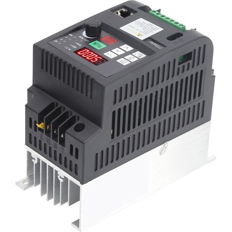 Convertisseur de fréquence, amplificateur de puissance à vitesse variable, régulateur de puissance 220 V à 380 V, 2,2 kW (1/5)