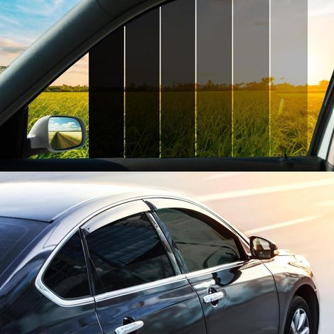 Autofenster-Tönungsfolie Keramik 20% VLT 50,8x6,8m UV-Schutz Hitzeabweisend (1/5)