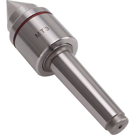 Tour à contre-pointe tournante à 60° en acier à haute teneur en carbone, précision 0,005, outil CNC MT3 (1/5)