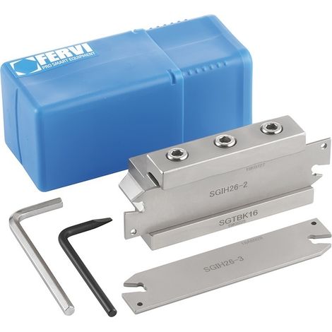 KIT UTIL PARA SEGADO EXTERIOR PARA TORNO FERVI T088 (1/4)