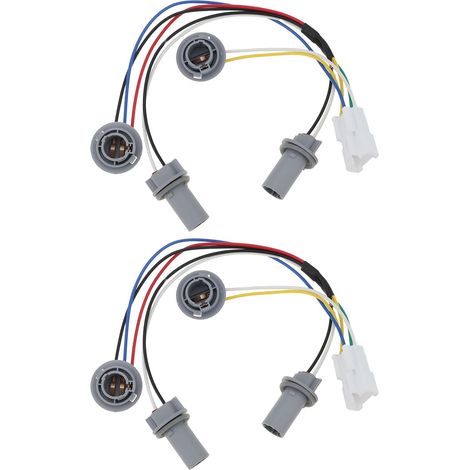 Faisceau de Câblage pour Feux Arrière de Voiture (2 Pièces) 92450-3Q000 Compatible avec Sonata 4 Portes 2.0L 2.4L 2011-2014 (1/5)