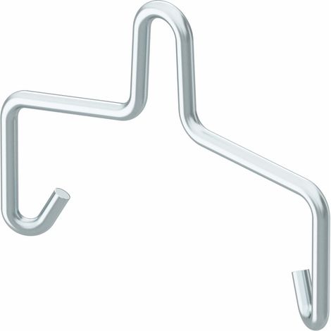 OBO Bettermann Étrier de suspension pour AZK 100 et LTS 100 Acier galvanisé à chaud, 6066510