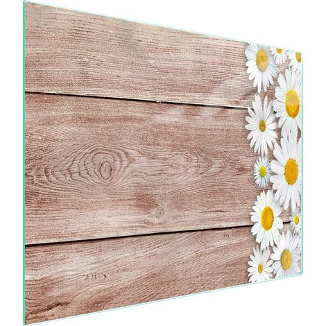 Planche à découper en verre 52x30 bois (1/5)
