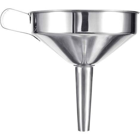 Entonnoir INOX Confiture Cuisine Filtre,Entonnoir Filtre Entonnoir Cuisine INOX avec filtrer pour Cuisson,Transfert de Liquide (1/4)
