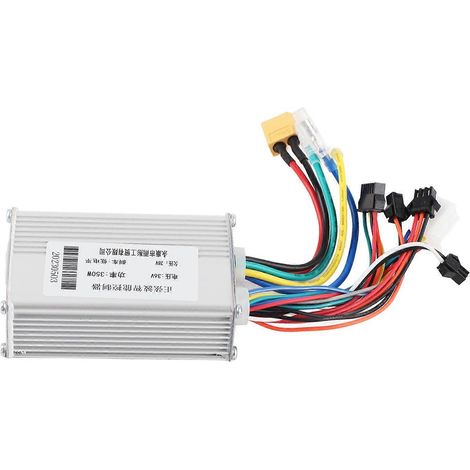 Contrôleur de vitesse pour moteur sans balais DC36V 350W en alliage d'aluminium pour scooter électrique, vélo, tricycle (1/5)