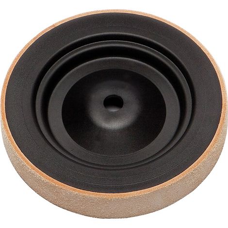 Scheibe von demorfilage en cuir 145mm – Epaisseur 26mm – Fur tranchant von qualite superieure – Kompatibel Tormek T-4/T-3/1200 - LA-145