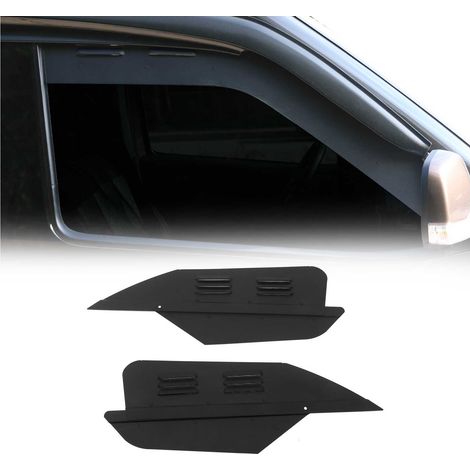 OMAC Grille d'aération Compatible avec Fiat Doblo 2010-2021 MVN 263 2 pièces Noir