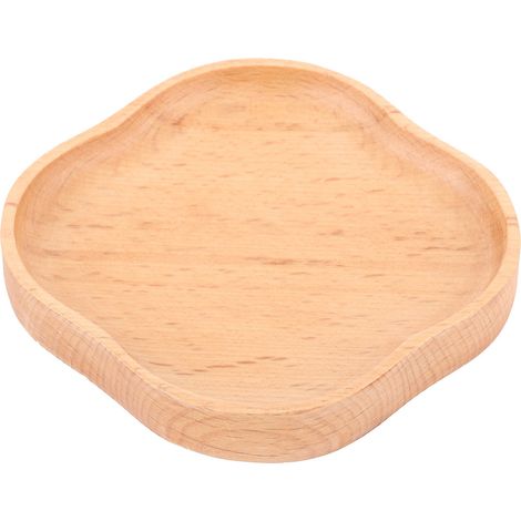 Plateau En Bois 9x9cm Pour Aliments Délicats Cuisine Japonaise Vaisselle Réutilisable Lot De 1 (1/5)
