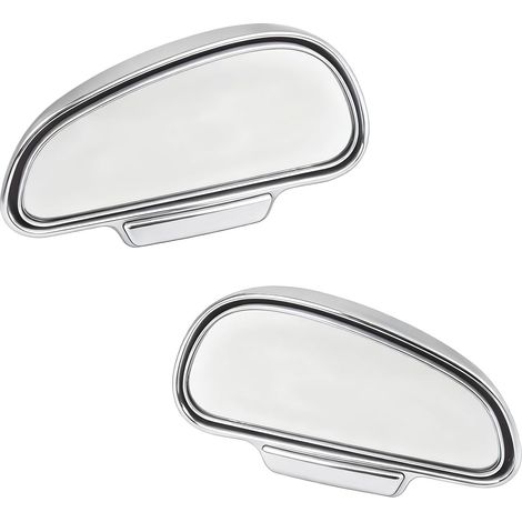 2 Pièces de Miroirs d’Angle Mort Réglables à 360 Degrés, Miroir Retroviseur Exterieur, Rétroviseur D'angle Mort pour Voiture, Rétroviseurs à Fixer, Retroviseur Grand Angle, Pour Camions, Vans (1/5)