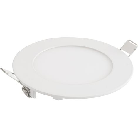 Panneau LED rond et extra-plat encastrable 12 W, 960 lm, 175 m (1/3)
