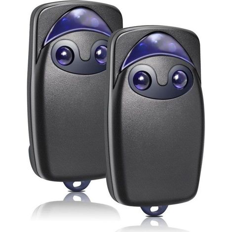 2PCS Telecommande Portail pour Flo2r-s, 433,92 MHz Telecommande Porte de Garage Compatible avec Flo2R-S, 2 Canaux (1/5)