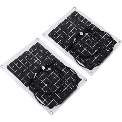 30-W-flexibles, wasserdichtes monokristallines Solarpanel mit 50-A-Solarladeregler für 12-V-Batterie (1/5)