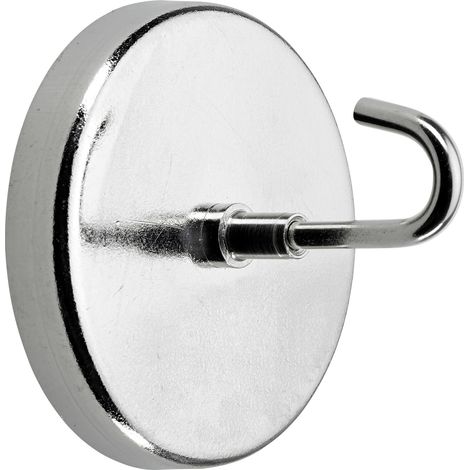 Hettich Hakenmagnet vernickelt Magnethaken