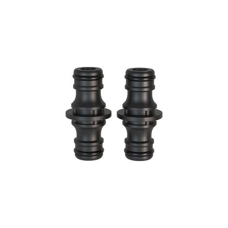 Zweiteiliges Schnellkupplungsstück mit 1/2-Zoll-Doppelstecker. Verbindungsstück für sicheren Schlauchanschluss, zum Verbinden zweier Schläuche zur Verlängerung.
