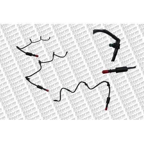Tuyau de retour injection compatible Opel, Peugeot, Renault (1/2)