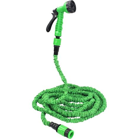 Tuyau en spirale vert extensible jusqu'à 15 m - 48513 (1/4)