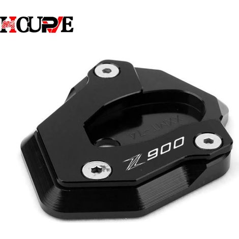 (Z900 Noir) Béquille latérale CNC pour moto, compatible avec KAWASAKI Z650, Z900, Z900RS et Z 650 900 (2017-2023), maxpower (1/4)