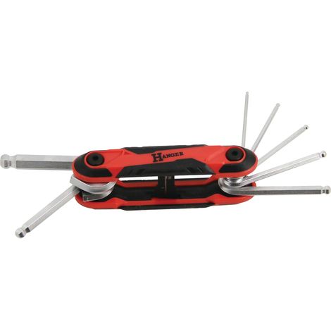 Hanger 250115 Set di 7 chiavi maschi esagonali