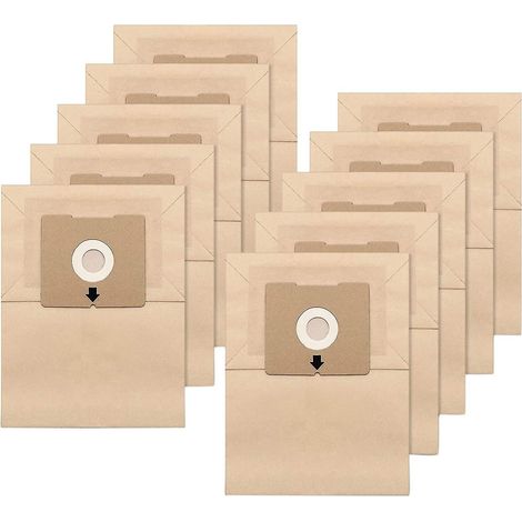 Staubbeutel für Bissell Zing 4122 Bodenstaubsauger, Modell 4122d, 10er-Pack (1/4)