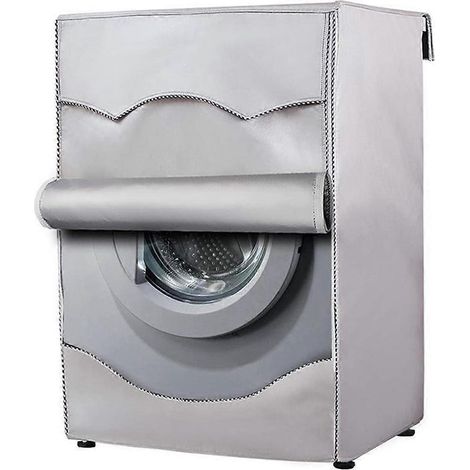 Housse de sèche-linge à chargement frontal, anti-poussière, imperméable et résistante aux UV, taille L. (1/4)