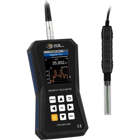 [GEBRAUCHT] B-Ware PCE Instruments Magnetfeldmessgerät PCE-MFM 3800 Datenlogger 10 Mio Messpunkte (1/2)