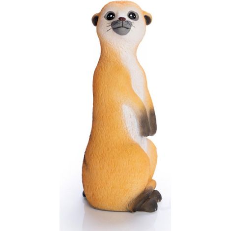 Lampe de table suricate, ornement mignon, adorable texture de fourrure réaliste, LED basse tension ( ) (1/3)