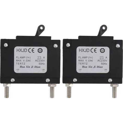 2-teiliger Generator-Leistungsschalter, professioneller Sicherheits-Benzingenerator-Leistungsschalter mit Schalter für 23A 230V Benzingeneratoren (1/5)
