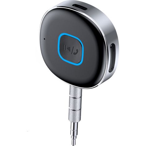 Adaptador Bluetooth AUX - Receptor Bluetooth 5.3 - Para Coche y Sistema Estéreo Doméstico - 3,5 mm - 16 Horas de Autonomía - 1 Unidad (1/5)