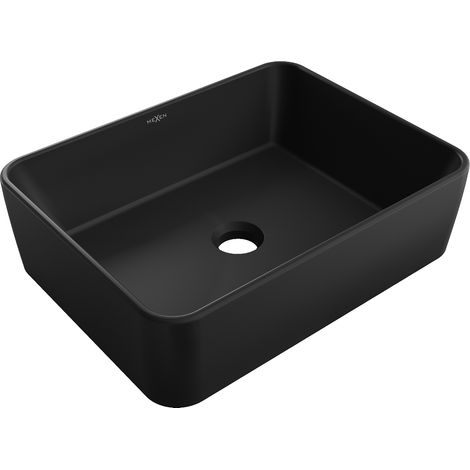 Mexen Catia Aufsatzwaschbecken 48 x 37 cm, Schwarz matt - 21314885 (1/5)
