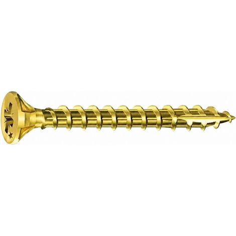 Viti a testa svasata Rocket minivybac pozidriv 4x60mm, 15 pezzi.